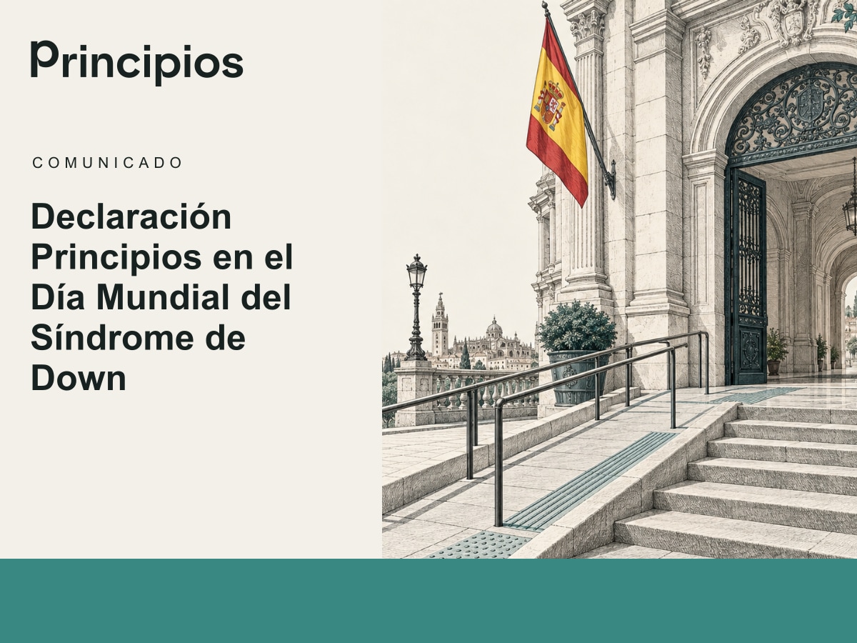 Ilustración editorial: Declaración Principios en el Día Mundial del Síndrome de Down