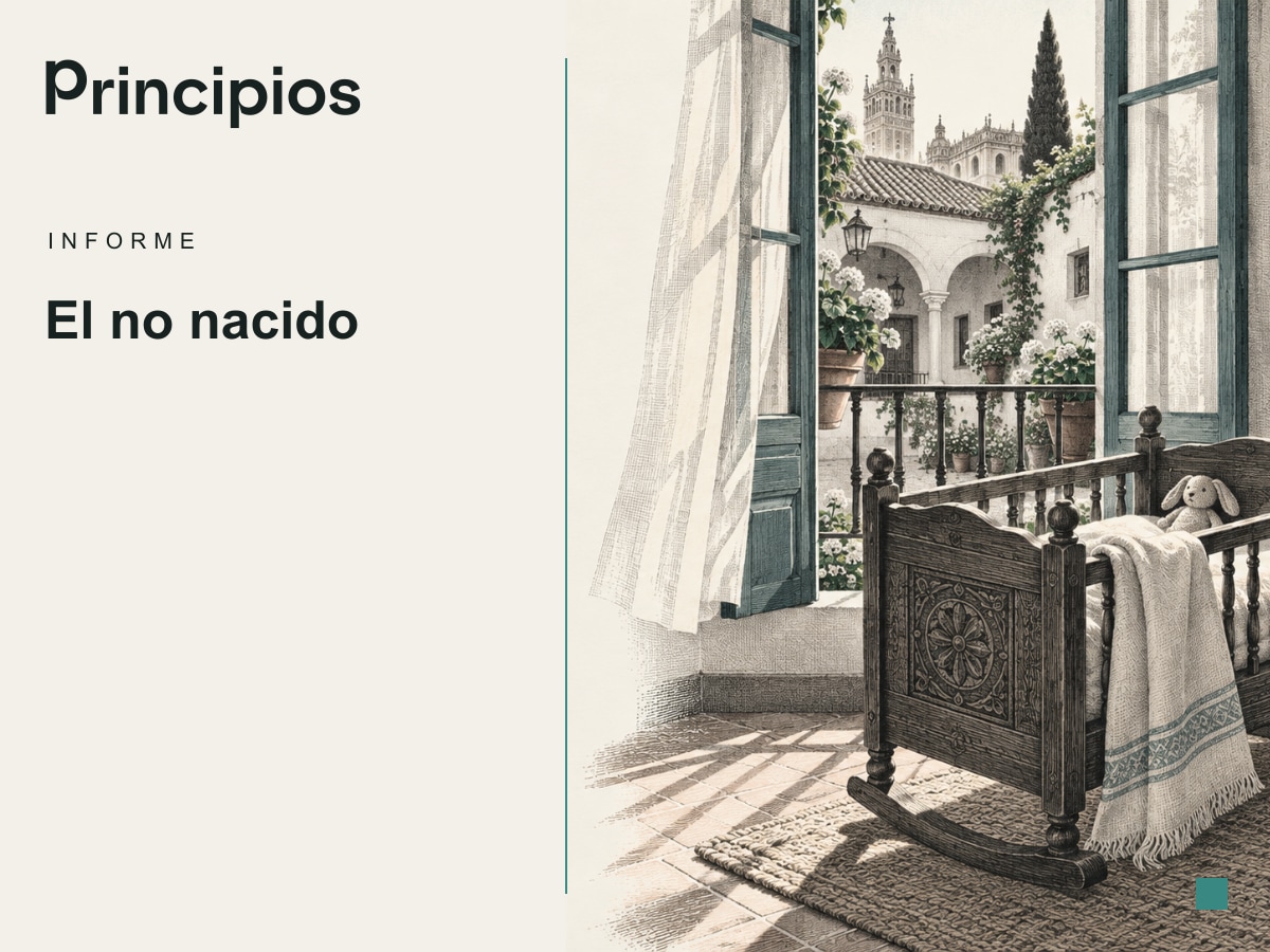 Ilustración editorial: El no nacido