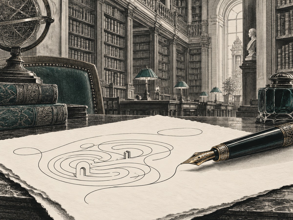Ilustración editorial: Et tout le reste est littérature.