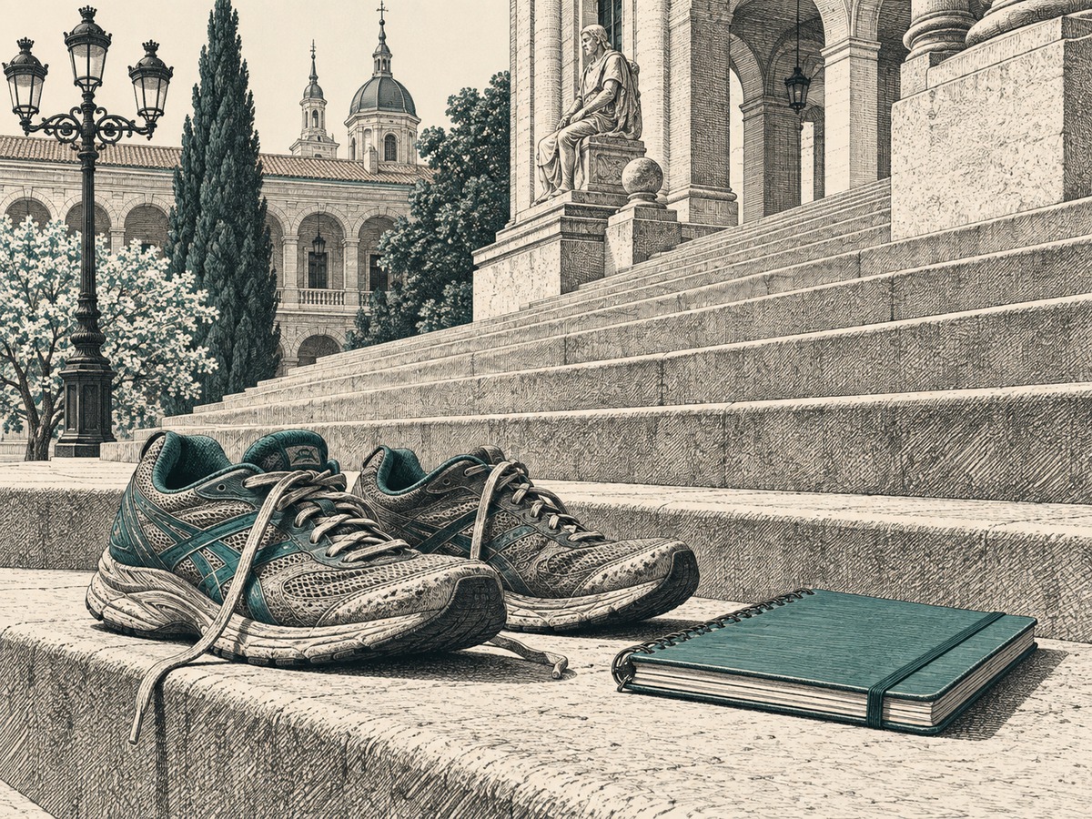 Ilustración editorial: Encuentro de universitarios de Fomento Alumni en Madrid con PichiFit