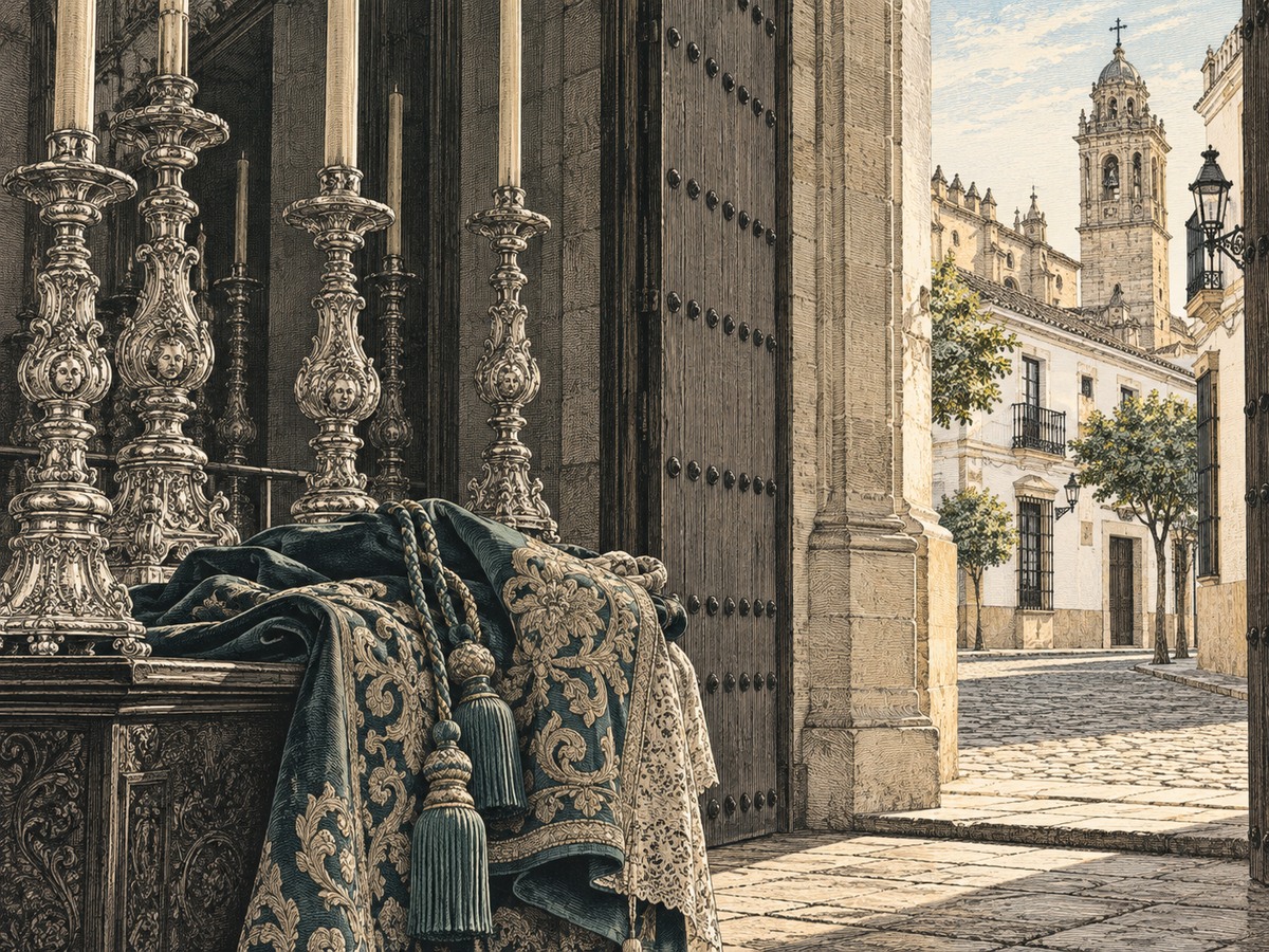 Ilustración editorial: La Semana Santa ya era de todos