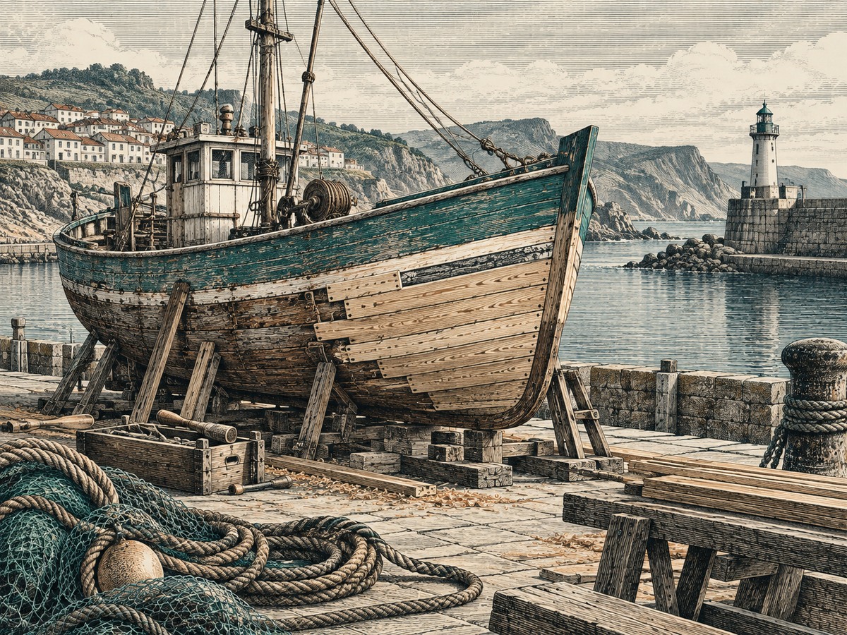 Ilustración editorial: Estamos en el mismo barco: hagamos borrón y cuenta nueva