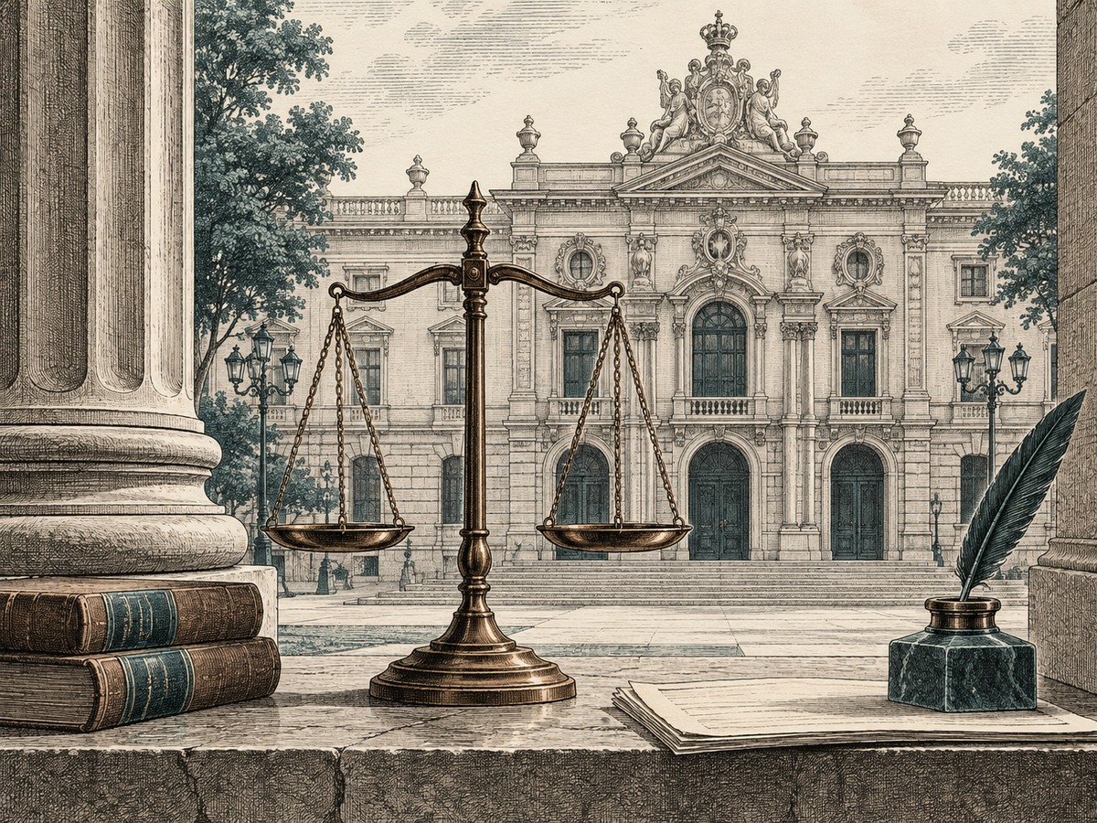 Ilustración editorial: Justicia