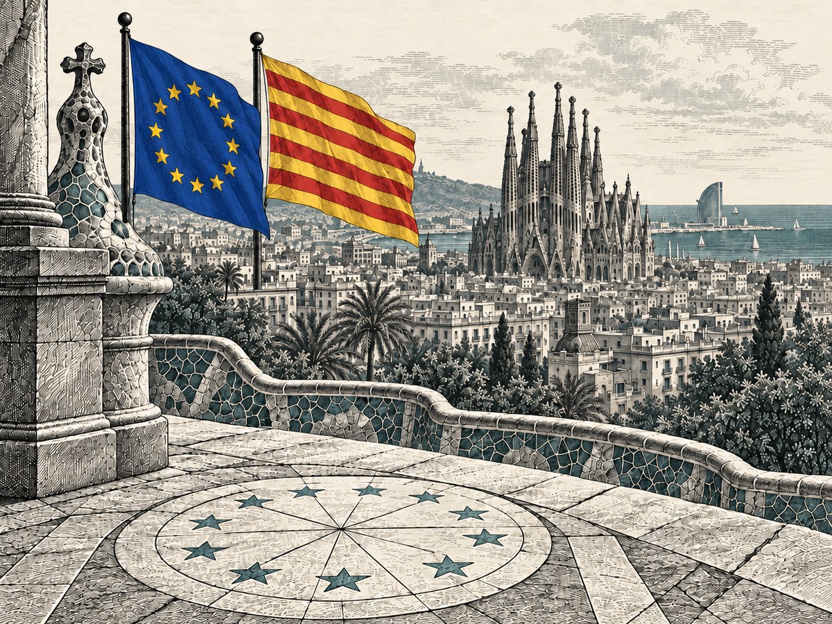 Ilustración editorial: Europa, en el punt de mira
